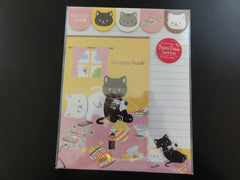z Cute Kawaii Gu-tara Neko Cat Friends Letter Sets with Stickers