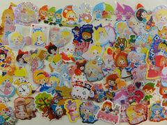 z Princess Fairy Tale Flake Sack Stickers - 58 pcs
