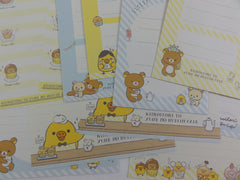 Cute Kawaii San-X Rilakkuma Letter Sets - 2019 Kiiroitori Muffin Cafe - Stationery Writing Paper Envelope