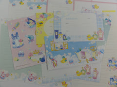 Cute Kawaii Mind Wave Beautiful Bath Bed Letter Sets - Stationery Writing Paper Envelope Penpal