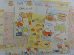 Cute Kawaii San-X Sumikko Gurashi Letter Sets - 2019 Baker Bread A - Writing Paper Envelope Stationery Penpal