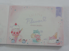 Cute Kawaii Q-Lia Cat Frozen Parlor Mini Notepad / Memo Pad - Stationery Design Writing Collection