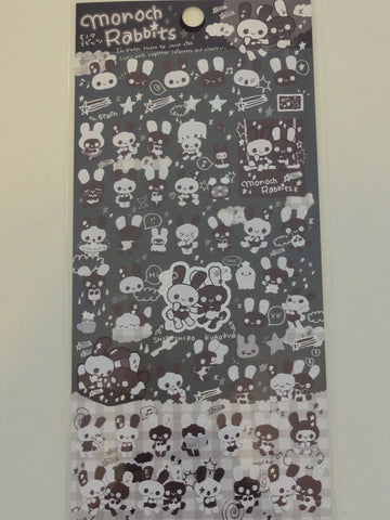 Cute Kawaii San-X Monoch Rabbits Sticker Sheet