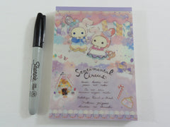 Cute Kawaii San-X Sentimental Circus Hansel and Gretel 4 x 6 Inch Notepad / Memo Pad - Stationery Designer Paper Collection