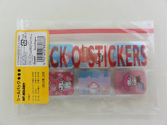 Cute Kawaii Sanrio My Melody Pack-O-Stickers Flake Sticker Sack - Vintage Collectible
