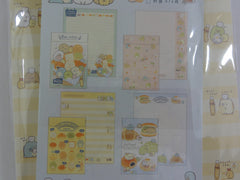 Cute Kawaii San-X Sumikko Gurashi Bread Bakery Letter Set Pack - 2019 - Stationery Writing Paper Envelope Penpal