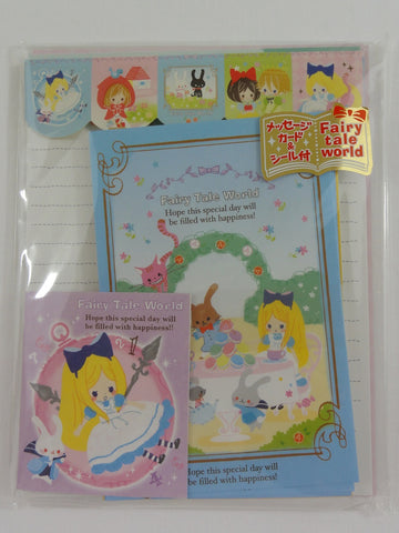 Cute Kawaii Kamio Fairy Tale World Letter Set Pack - Stationery Writing Paper Penpal