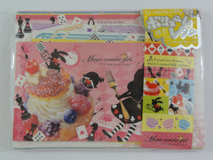 Cute Kawaii Crux Alice Magic Wonder Girl Fairy Tale World Letter Set Pack - Stationery Writing Paper Penpal