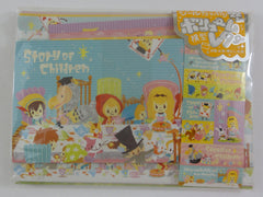 Cute Kawaii Crux Story of Children Fairy Tale World Letter Set Pack - Stationery Writing Paper Penpal