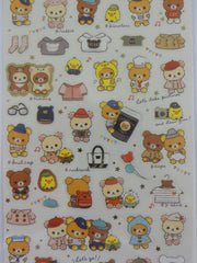 Cute Kawaii San-X Rilakkuma Sticker Sheet 2019 - Always with Rilakkuma B - for Planner Journal Scrapbook Craft