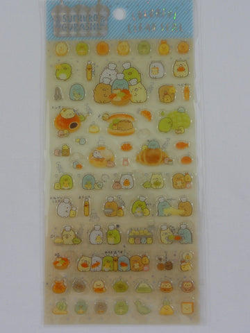 Cute Kawaii San-X Sumikko Gurashi Bread Bakery Sticker Sheet 2019 - for Planner Journal Scrapbook Craft