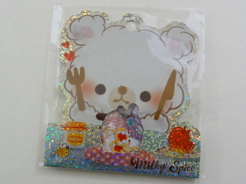 Cute Kawaii Q-Lia Milky Spice Dog Puppy Stickers Flake Sack