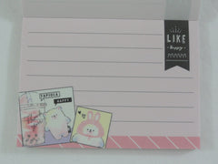 Cute Kawaii Crux Bear Sunday Bubble Tea Unicorn Mini Notepad / Memo Pad - Stationery Designer Paper Collection