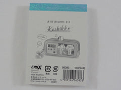 Cute Kawaii Crux Keshikko Cafe Unicorn Hedgehog Cat Penguin Seal Animal Mini Notepad / Memo Pad - B - Stationery Designer Paper Collection