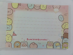 Cute Kawaii San-X Sumikko Gurashi Tapioca Bubble Drink 4 x 6 Inch Notepad / Memo Pad - A - Stationery Designer Paper Collection