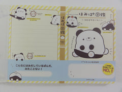 Cute Kawaii San-X Hamipa Panda 4 x 6 Inch Notepad / Memo Pad - A - Stationery Designer Paper Collection