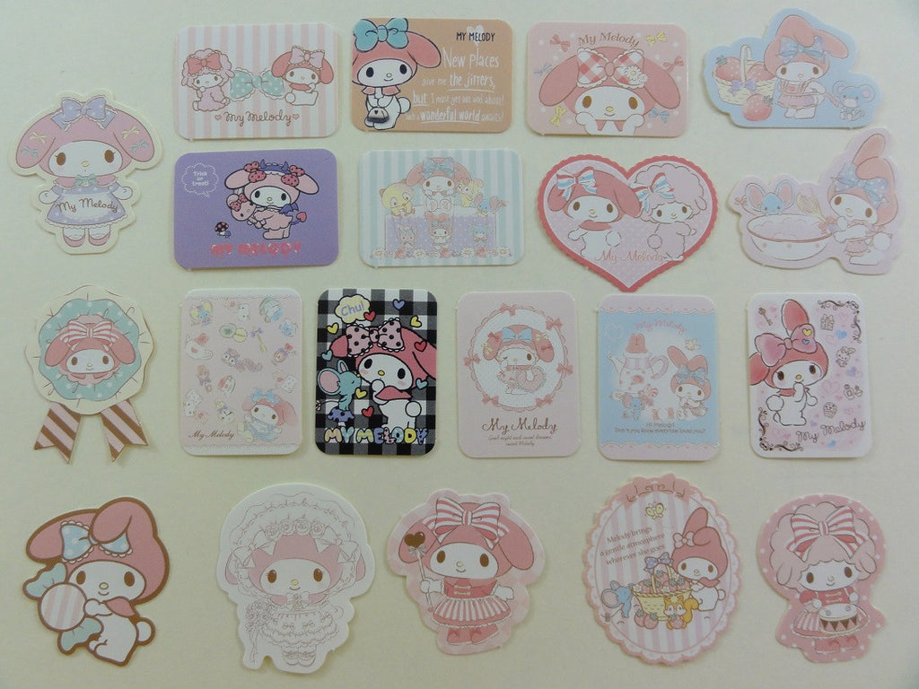 Kawaii Cute Sanrio My Melody Flake Sack Stickers 2016 - 20 pcs