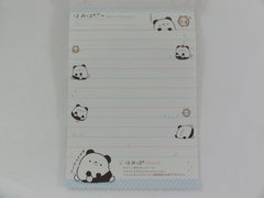 Cute Kawaii San-X Hamipa Panda 4 x 6 Inch Notepad / Memo Pad - B - Stationery Designer Paper Collection