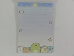 Cute Kawaii San-X Sumikko Gurashi Ocean Sea Beach 4 x 6 Inch Notepad / Memo Pad - Stationery Designer Paper Collection