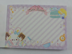 Cute Kawaii Crux Cute Sweets Rabbit Mini Notepad / Memo Pad - Stationery Design Writing Collection