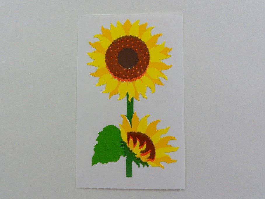 Mrs Grossman Sunflower Sticker Sheet / Module - Vintage & Collectible 1994