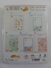 Cute Kawaii Crux Delicious Fun Bakery Letter Set Pack - Stationery Writing Paper Penpal Collectible