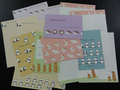 Cute Kawaii Kamio Panda Neko Cat Hedgehog Letter Sets