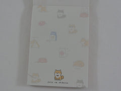 Cute Kawaii Kamio Dog Juicy na Shibainu Mini Notepad / Memo Pad - Stationery Designer Paper Collection