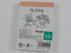 Cute Kawaii Sanrio My Melody Unicorn Mini Notepad / Memo Pad - Stationery Designer Paper Collection