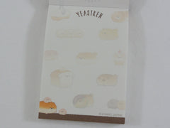 Cute Kawaii Kamio Bread Yeastken Bakery Cafe Mini Notepad / Memo Pad - D - Stationery Designer Writing Paper Collection