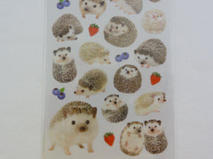 Cute Kawaii Mind Wave Hedgehog Photo Sticker Sheet - for Journal Planner Craft