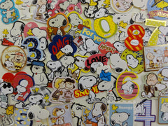 Peanuts Snoopy Flake Sack Stickers - 50 pcs