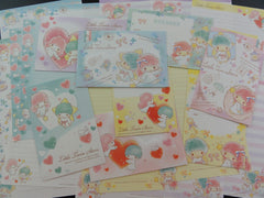 Cute Kawaii Sanrio Little Twin Stars Letter Paper + Envelope Theme Set