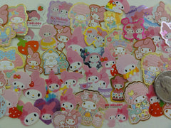 z Cute Kawaii Sanrio My Melody Flake Sack Stickers - 50 pcs