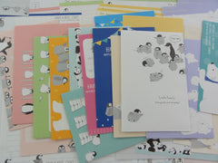 Cute Kawaii Penguin and Friends Letter Paper + Envelope Theme Set