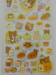 z Cute Kawaii San-X Rilakkuma Bakery Sticker Sheet - B