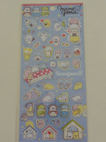 Cute Kawaii San-X Mamegoma Yurumame Life Sticker Sheet - B