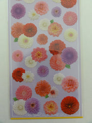 z Cute Kawaii Mind Wave Pink Purple hue Flower Sticker Sheet