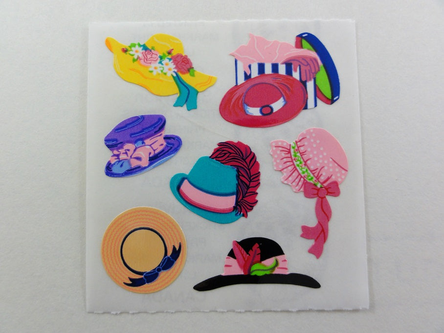 Sandylion Hats Sticker Sheet / Module - Vintage & Collectible