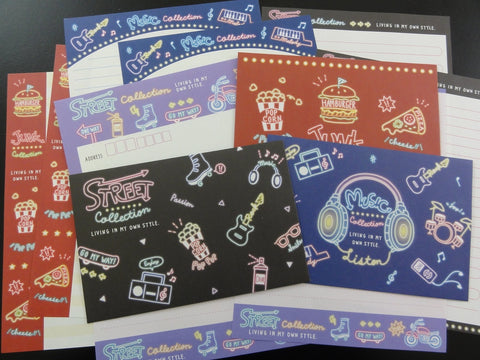 Cute Kawaii Kamio Street Music Collection Letter Sets