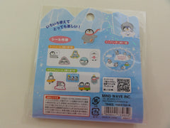 Cute Kawaii Mind Wave Mochitto Penguin Stickers Flake Sack