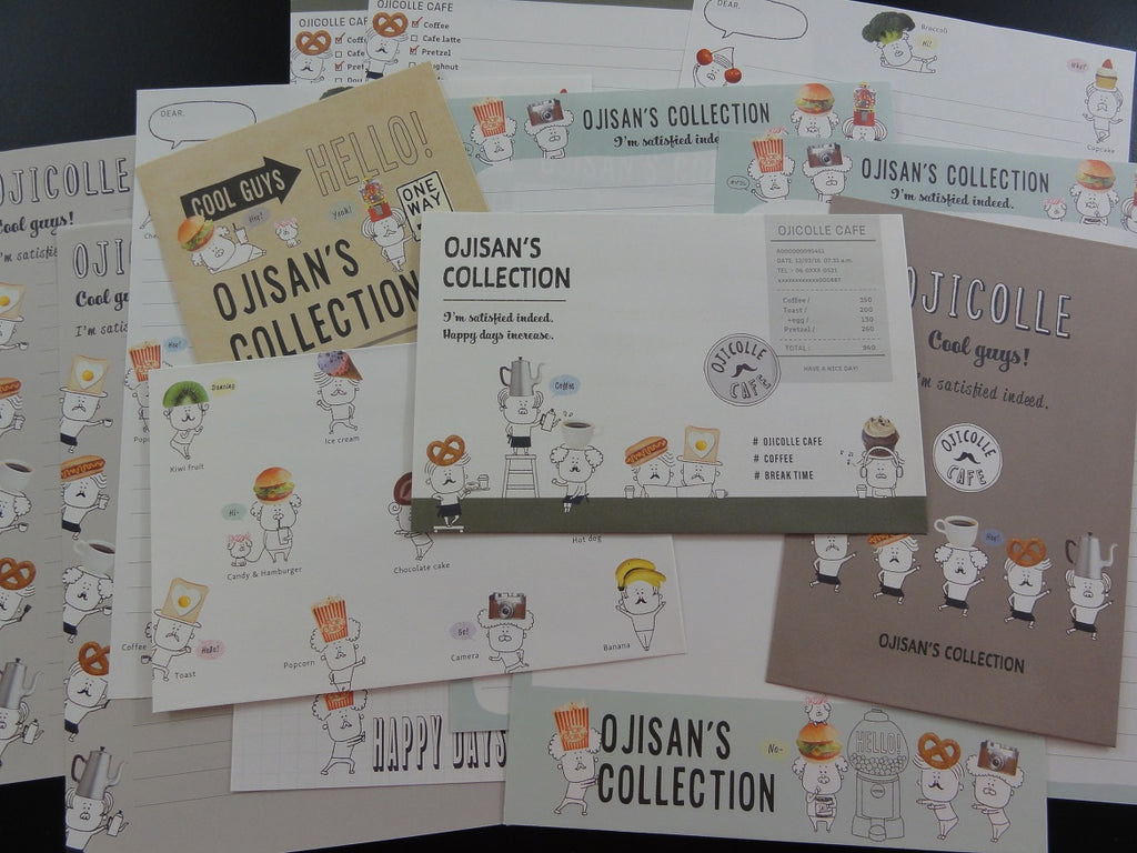Cute Kawaii Kamio Ojisan Cool Guy Collection Letter Sets
