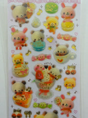 Cute Kawaii Kamio Cafe Bear Sticker Sheet