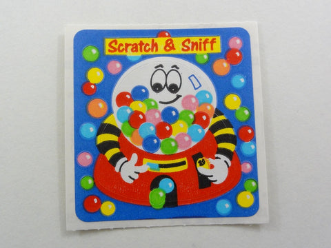 Sandylion Scratch & Sniff Gum Balls Sticker Sheet / Module - Vintage & Collectible - J