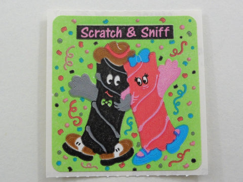 Sandylion Scratch & Sniff Gum Sticker Sheet / Module - Vintage & Collectible - B