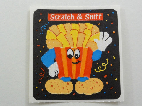 Sandylion Scratch & Sniff Fries Sticker Sheet / Module - Vintage & Collectible - I