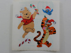 Sandylion Winnie the Pooh Bear Glitter Sticker Sheet / Module - Vintage & Collectible - E