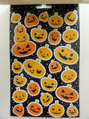 Cute Kawaii Halloween Ghost Pumpkin Spider Sticker Book - for Scrapbook Planner