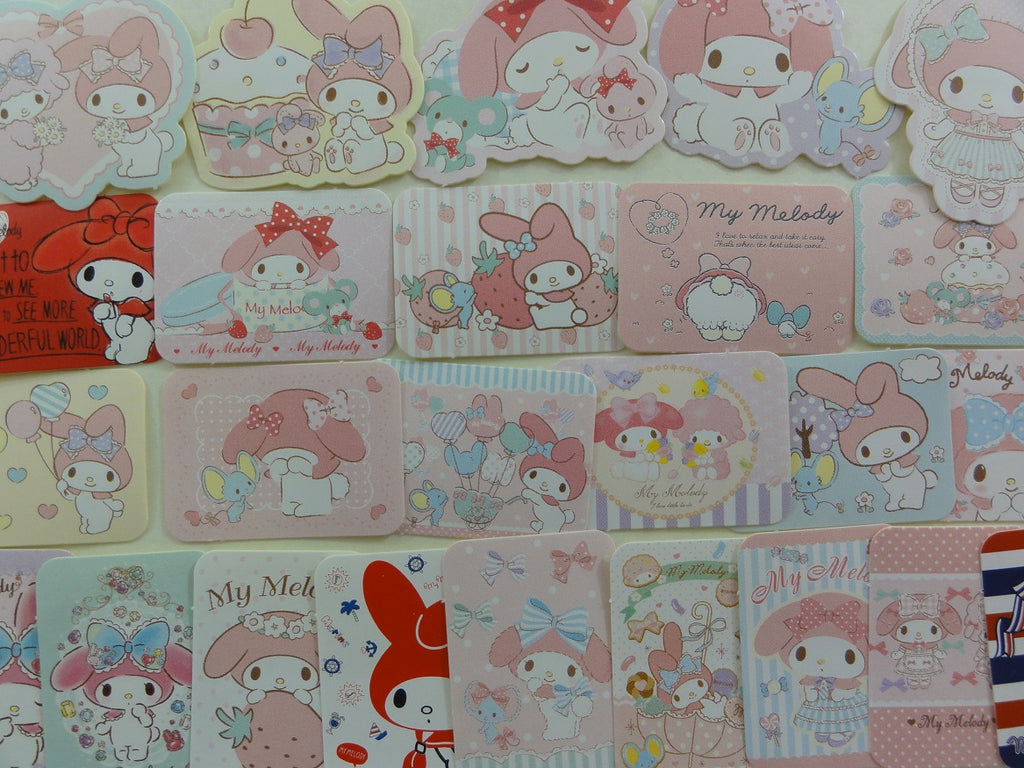 Kawaii Cute My Melody Rabbit Flake Sack Stickers 2015 - 25 pcs