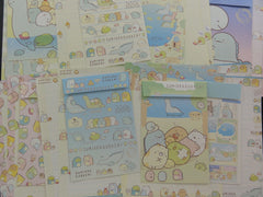 Kawaii Cute San-X Sumikko Gurashi Dino Letter Writing Paper + Envelope Theme Stationery Set